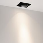 Светильник MS-VORTEX-BUILT-S140x140-30W Day4000 (BK-BK, 17 deg, 230V) (Arlight, IP20 Металл, 5 лет)