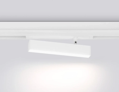 Светильник светодиодный диммируемый для шинопровода Magnetic 220V GL1321 WH белый IP20 12W 3000K-6400K 120° 232*25*112 (Без ПДУ)