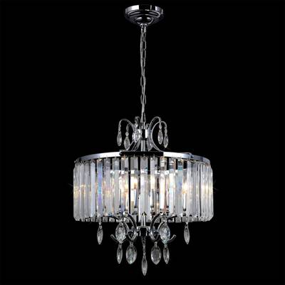 Citilux Инга CL335161 Люстра подвесная хрустальная Хром
