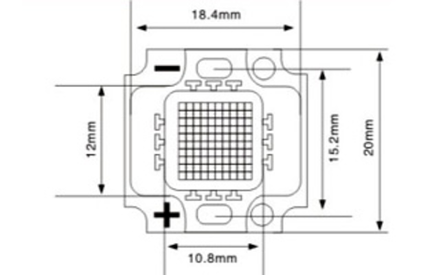 Мощный светодиод ARPL-8W-BCA-2020-WW (VF12V, 700mA) (Arlight, -)