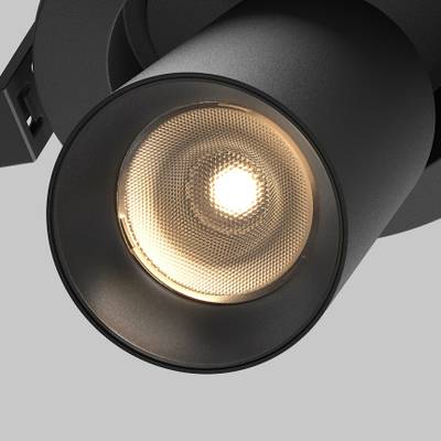 Встраиваемый светильник FOCUS LED 3000K 7Вт 50°, C071CL-7W3K-B. TM Maytoni