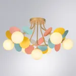 Потолочная люстра Arte Lamp PEACOCK A1369PL-7MD, 7хG9