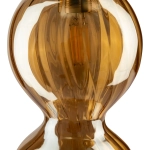 Светильник подвесной Crystal Lux IRIS SP1 B AMBER 2073/201