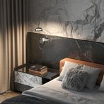 Настенный светильник со стеклянным плафоном 50388/2 LED черный