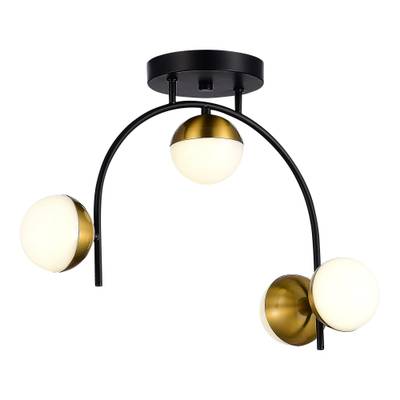 SLE6500-402-04 Люстра потолочная Черный,Золотистый/Белый LED 4*8W 4000K