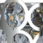 Настенный светильник Arte Lamp SARAH A1062AP-2CC, 2хE14