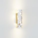 7012/12WL L-VISION ODL25 235 Настенный св-к UP DOWN металл/ терраццо/античная бронза/серый IP20 12W CRI&gt;90 3000K 220V TERRAZZO