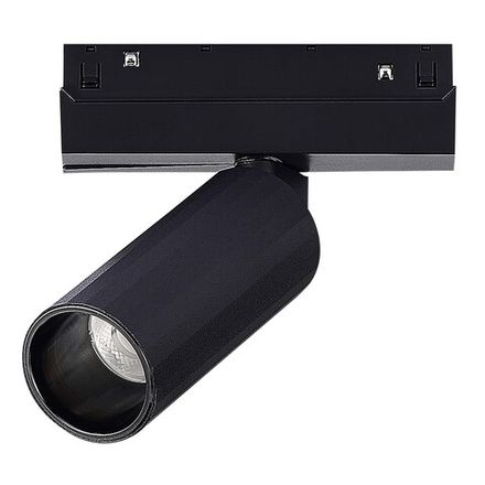 ST807.446.12 Магнитный трековый светильник Черный LED 1*12W 4000K 700Lm Ra&gt;90 IP20 D50xH173 48VV