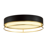 7723/100L AVRA LED SN 055 Светильник металл/пластик/белый/черный/золотой LED 100Вт 3000-6000K D600 IP20 пульт ДУ LOFTY