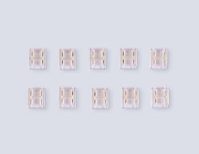 Соединитель прямой COB 12/24V для лент 8/10mm GS6361 (2 конт.) (10шт. в комплекте)