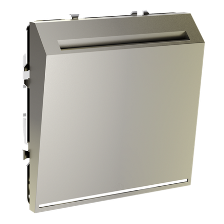 VLS010704 Выключатель встраиваемый VOLTUM S70 карточный 16А, (шелк). (ТМ Maytoni)