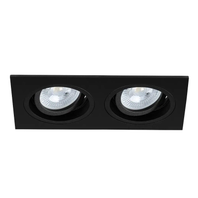 Точечный встраиваемый светильник Arte Lamp TARF A2178PL-2BK, 2хGU10