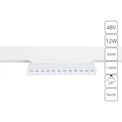 Магнитный трековый светильник Arte Lamp LINEA A4678PL-1WH, 1хLED