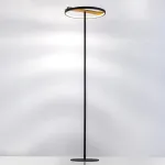 723727 Торшер LODI LED 9W 720LM ЧЕРНЫЙ/ДЕРЕВО 3000K Lightstar