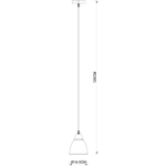 Подвесной светильник Arte Lamp BRACCIO A2054SP-1WH, 1хE27