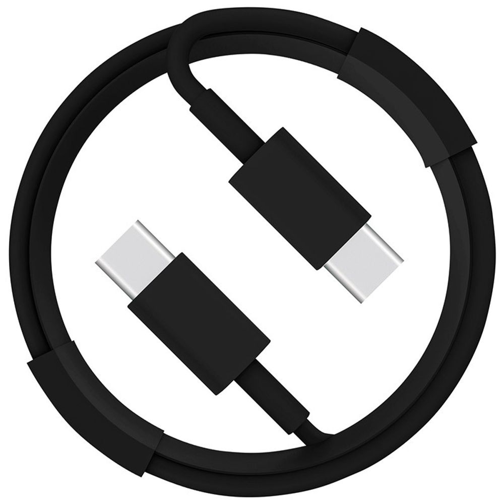 Кабель Energy ET-33 USB-С/USB-C, 1 м, 60 Вт, черный