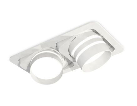 Комплект встраиваемого поворотного светильника XC7663082 SWH/FR белый песок/белый матовый MR16 GU5.3 (C7663, N7141)