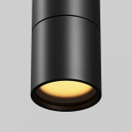Уличный трековый подвесной светильник Фокус / Focus Led Elasity IP 3000К 8Вт 38° черный, O-TR01-1-P-8WB3K. TM Maytoni