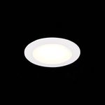 ST209.538.06 Св-к встр. Белый LED 1*6W 3000K 330Lm Ra80 110° IP20 D120xH8 90-265V