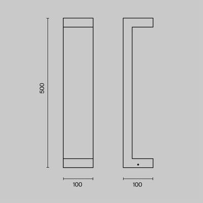 Ландшафтный светильник Barclay Street 3000К 9Вт IP 54, O013FL-L9B. TM Maytoni