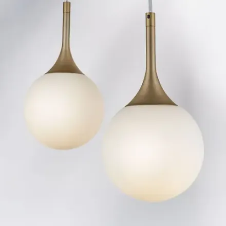 813013 Подвес GLOBO 1х40W E14 champagne gold/white Lightstar