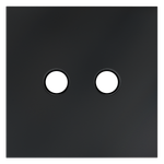 VLS001607 Накладка для розетки телевизионной оконечной TV+SAT, S70 (графит). (ТМ Maytoni)