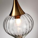 4950/1 PENDANT ODL22 469 бронзовый/прозрачный/стекло Подвес E14 1*40W KESTA