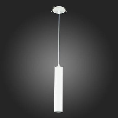 ST151.508.01 Встраиваемый  подвес Белый GU10 1*50W  IP20 D54xH290 220V Без ламп