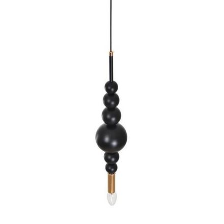 8106/1 MODERNI LN26 000 черный/золото, металл Подвес E14 40W 220V NANA