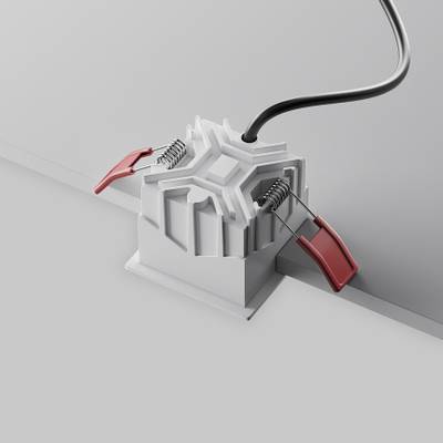 Встраиваемый светильник Alfa LED 3000К 10Вт 50°, DL043-01-10W3K-SQ-W-1. TM Maytoni