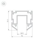 Профиль-держатель MAG-STRETCH-25-2000 (Arlight, Алюминий)