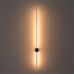 8311/12WL LEDIO золотой, металл/силикон Настенный светильник с диммером LED 12W 3000/4000/7000K 220V BRAM