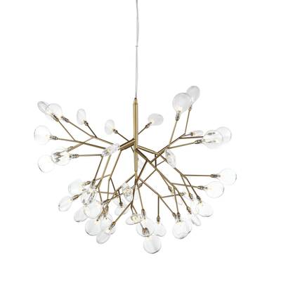 SL411.203.45 Люстра подвесная ST-Luce Золотистый/Прозрачный G4 45*1,5W