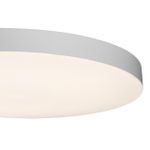 7759/24L MITRA LED SN Светильник пластик/белый LED 24Вт 4000K D300 IP54 GAMMA