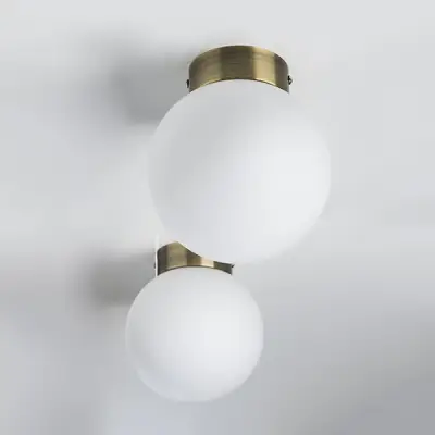 812011 Люстра GLOBO 1х40W E14 antique bronze/white Lightstar