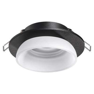 370721 SPOT NT21 319 черный Светильник встраиваемый IP20 GU10 9W 235V LIRIO