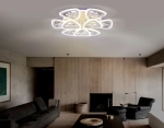 Потолочный светодиодный светильник с пультом FA2921 WH белый 138W 600*600*130 (ПДУ РАДИО 2.4)