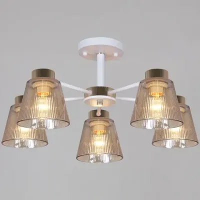 20560-0.3-05 WH+FG светильник потолочный Reluce, E27х5