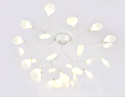 Потолочная люстра TR3011/27 WH/FR белый/матовый G4*27 max 20W D730*430 (лампы LED G4 1.5W 4200K в комплекте)