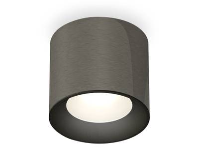 Комплект накладного светильника XS7403003 DCH/SBK черный хром/черный песок MR16 GU5.3 (C7403, N7021)