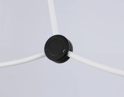 Подвесной светильник TR2566/3 WH/BK белый/черный E27/3 max 60W 1130*150*540