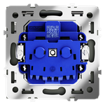 VLS040308 Розетка встраиваемая VOLTUM S70 с заземлением, защитными шторками и крышкой 16А, (черный матовый) (ТМ Maytoni)