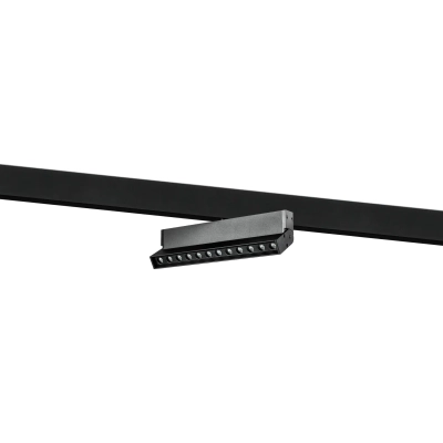 259037 Светильник 48V поворотный д/трека UNO LED 12W 800LM 24G ЧЕРНЫЙ МАТОВЫЙ 3000K