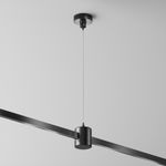 Подвес тросовый Hang с прямым коннектором питания Flarity черный, TRA157SW-IPC1-B. TM Maytoni