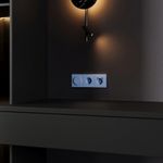 VLS002015 Накладка для светорегулятора поворотно-нажимного, S70 (деним). (ТМ Maytoni)