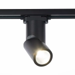 ST650.446.10 Св-к трек. Черный LED 1*10W 4000K 800Lm Ra>90 38° IP44 D60xH190 165-265V