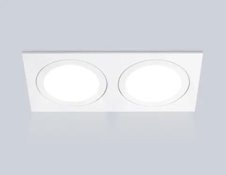 Светильник встраиваемый TN51826/2 WH белый GX53/2 max 15W 215*110*39