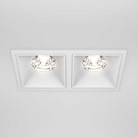Встраиваемый светильник Alfa LED 4000K 2x15Вт 36°, DL043-02-15W4K-SQ-W. TM Maytoni