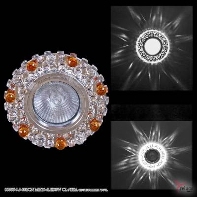 00755-9.0-001CN MR16+LED3W CL+TEA светильник точ.