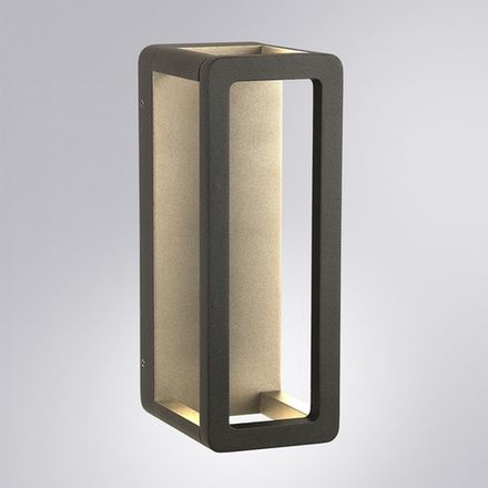 Фасадный светильник Arte Lamp HASSALEH A3374AL-1BK, 1хLED